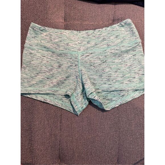 Fleo 'Mint' Athletic Original Shorts in Heathered green Size Small - Picture 2 of 6